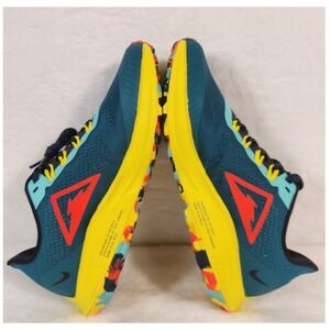 Nike Zoom Pegasus 36 Trail Running Shoes Teal Yellow Red AR5677-401 size 6M 7.5W